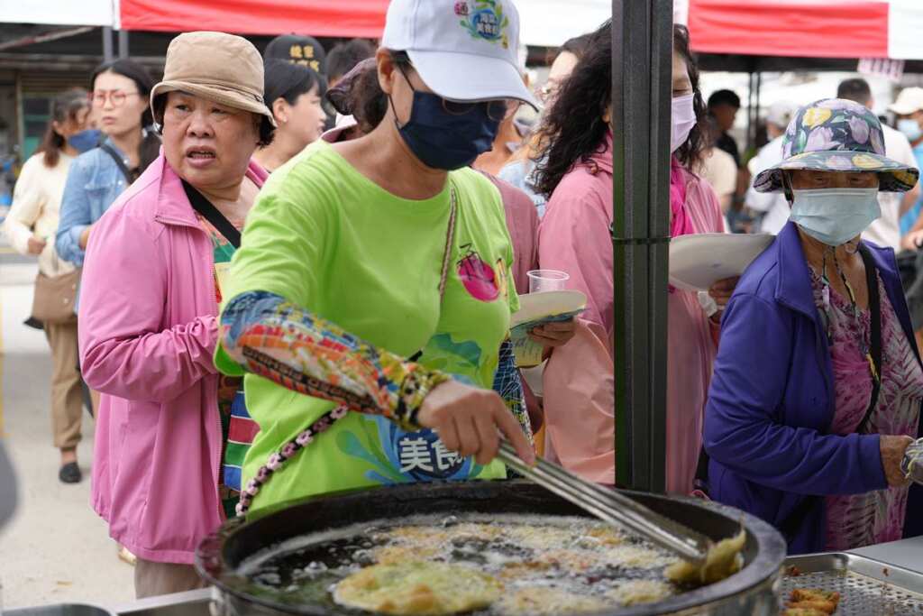 ▲通梁「海菜美食節」。
