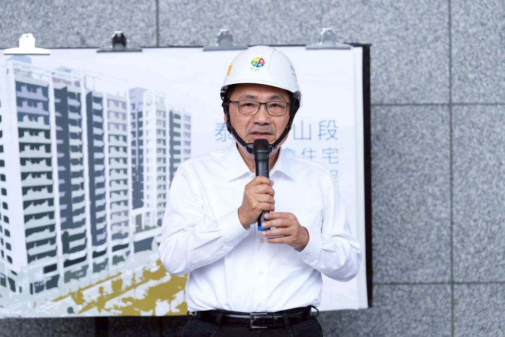 提供210戶單元 泰山首座社宅今年底招租 4 《圖說》市長侯友宜表示,泰山中山段青年社會住宅未來將提供210戶住宅單元,打造交通便捷、生活機能完善的全齡友善社區。〈城鄉局提供〉