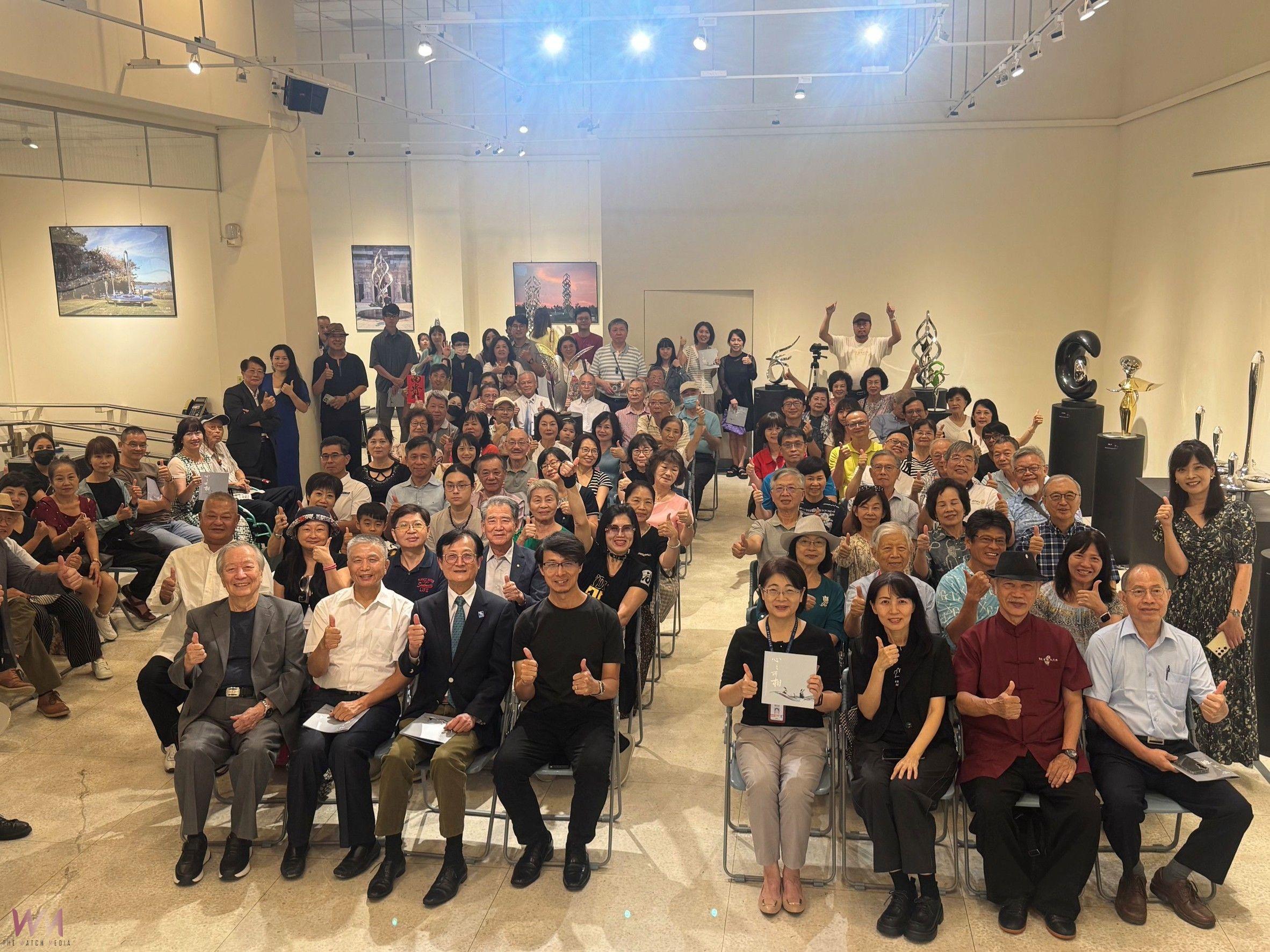 國際金獎雕塑首度曝光 公共藝術推手郭國相「心之所相」個展台中登場 - https://www.watchmedia01.com