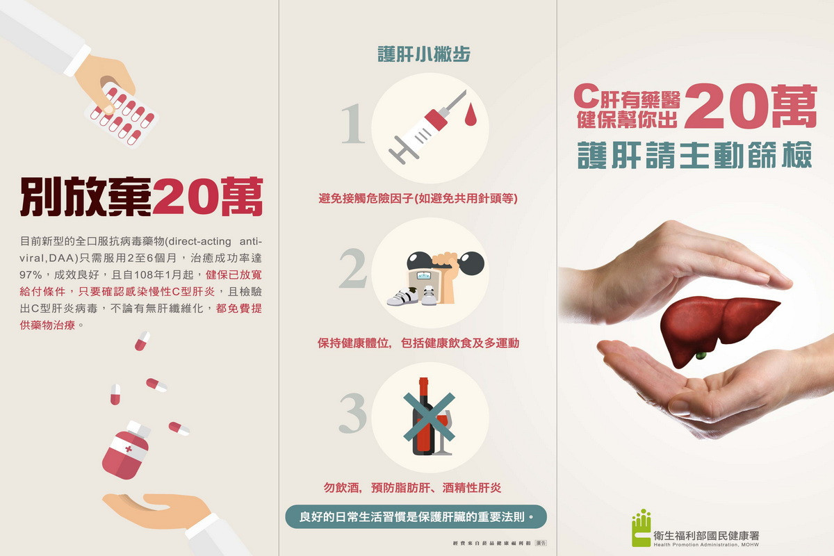桃園市政府衛生局呼籲大家一同用行動呵護自己的肝健康。<br /><br />
