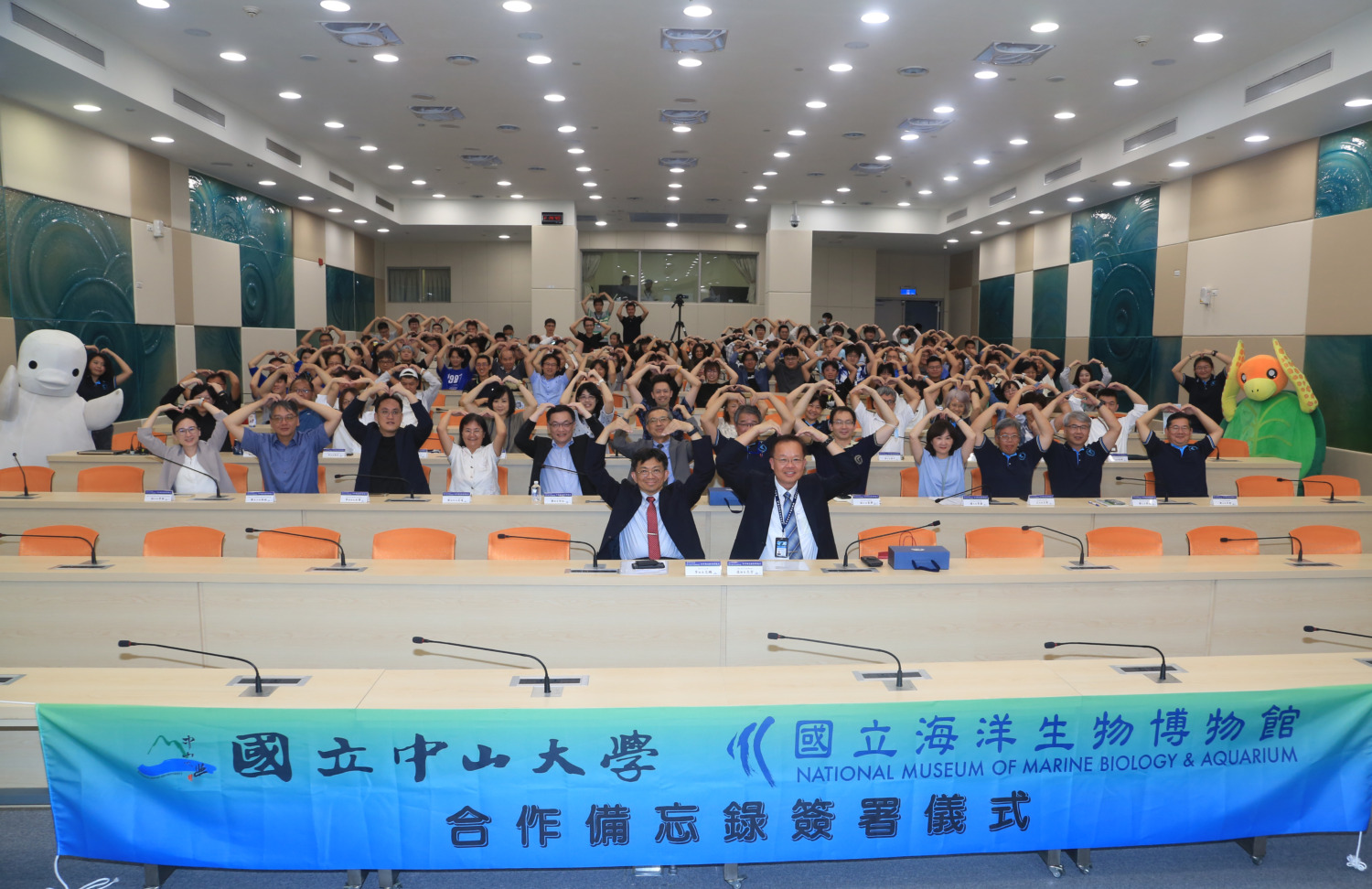 整個海生館都是教室!中山大學結盟培育國際海洋人才