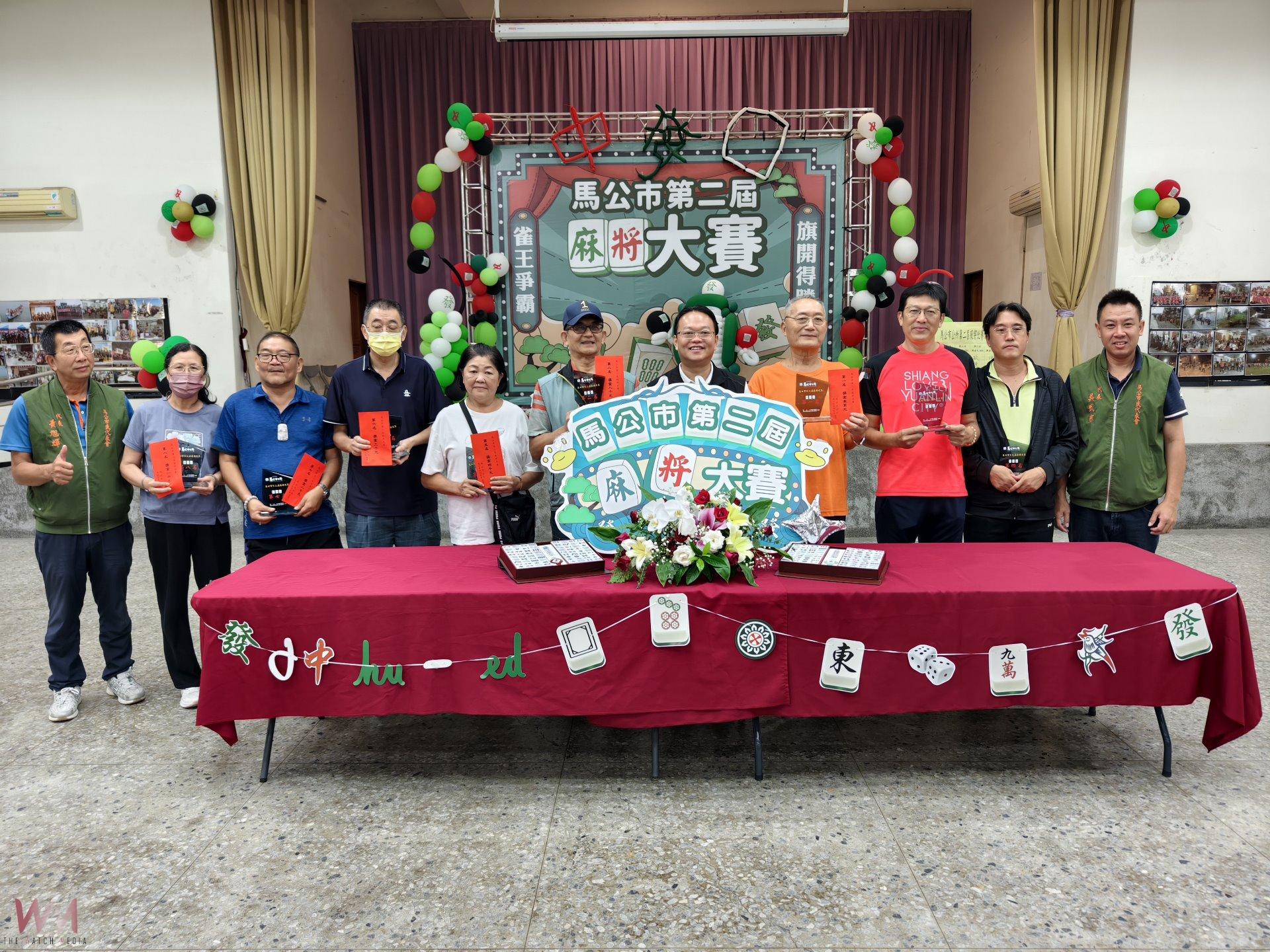 馬公市第二屆麻將大賽落幕 各世代擺桌比拚兩天 雀王歐陽鴻振出線