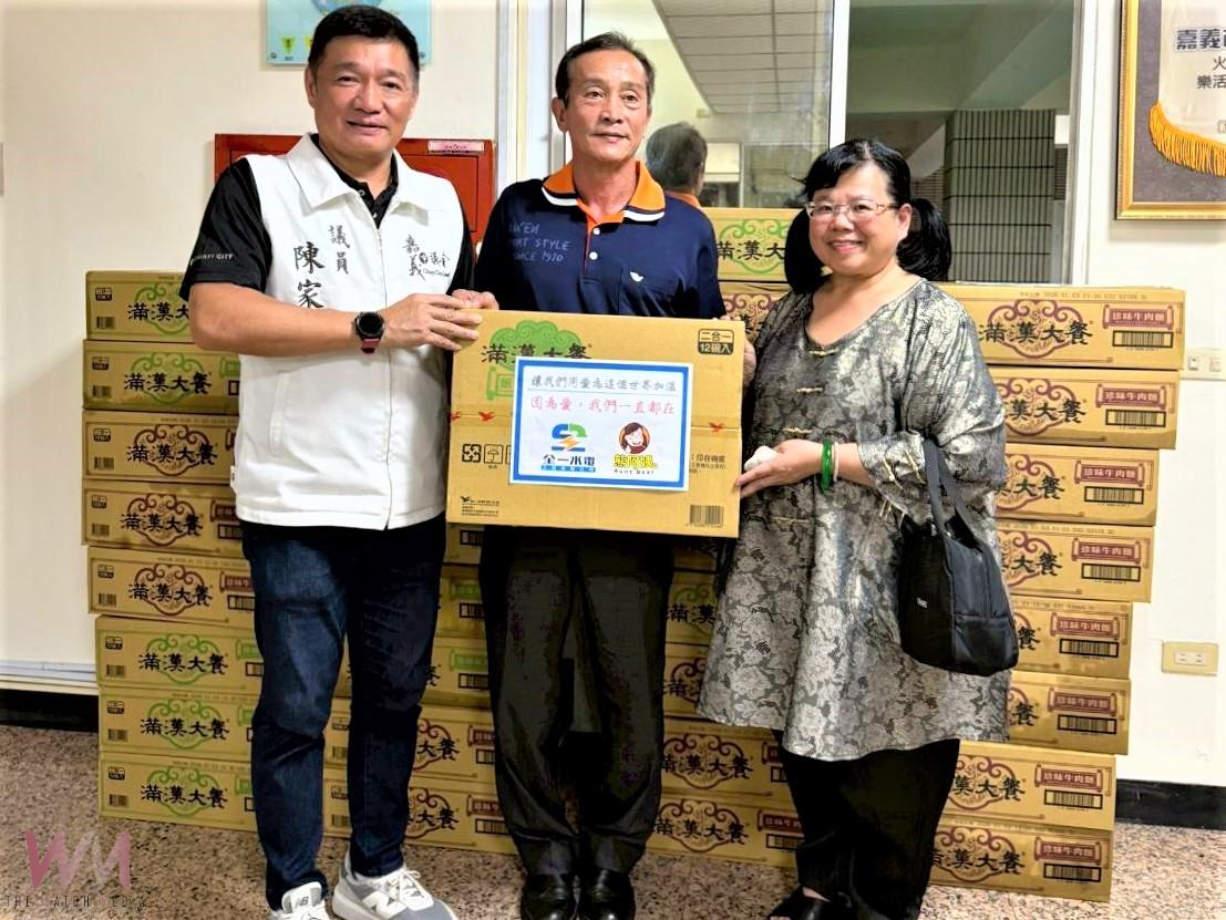 為消防員加油打氣 嘉市議員偕同民間力量慰勞打火英雄 - https://www.watchmedia01.com