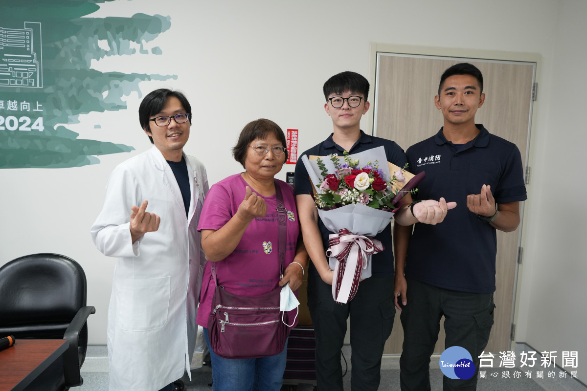 平時光田醫院與包括龍井在內的多個地區消防分隊密切合作，透過急救演練強化流程與應變效率。