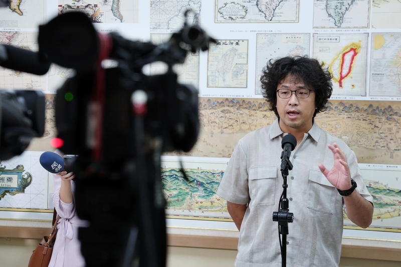 游盈隆批沈伯洋（圖）是民進黨之恥，應辭立委。中央社