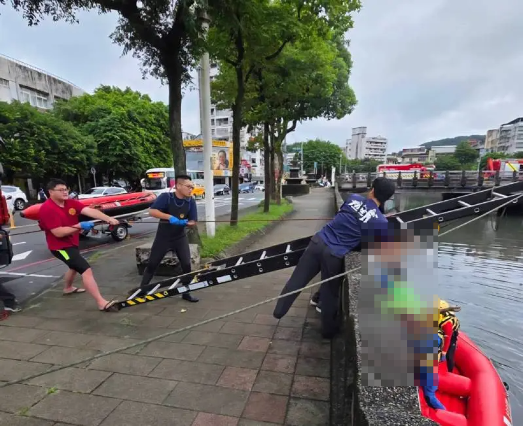 基隆田寮河驚見浮屍!晨運民眾發現男性遺體明顯死亡