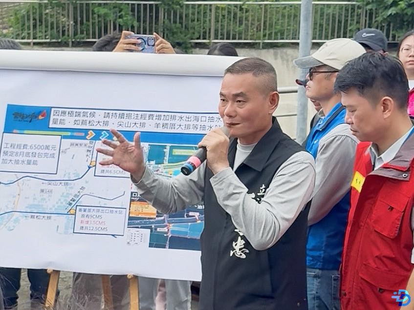 「不要每次大雨就讓百姓受苦」　丁學忠促中央補助雲林防災建設