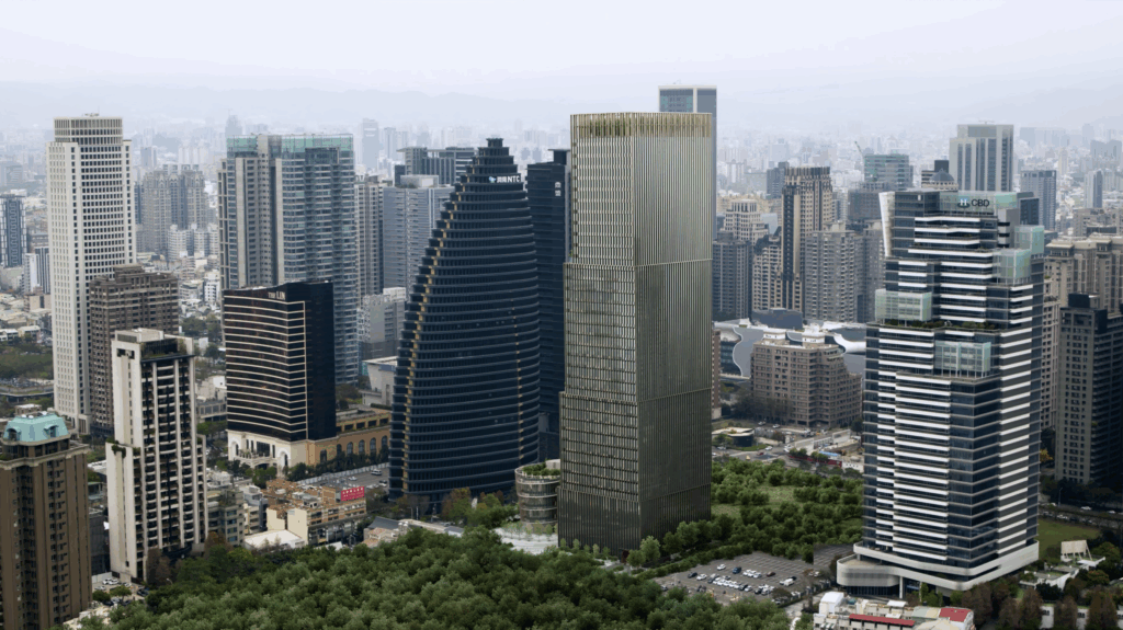 聯聚建設第四季將推出第三棟商辦『聯聚中衡大廈』。圖/翻攝聯聚官網