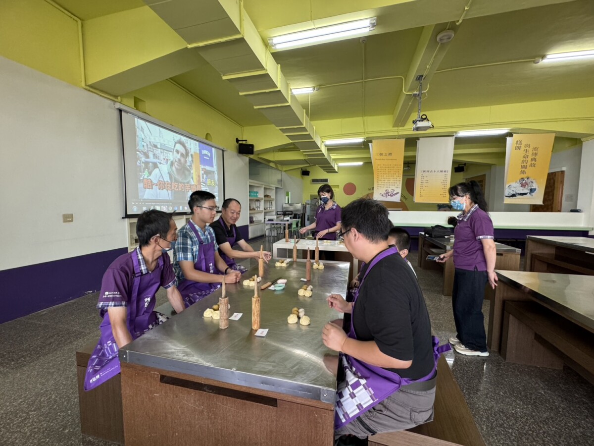 ▲大葉大學環安系協助阿聰師芋頭文化館碳盤查。