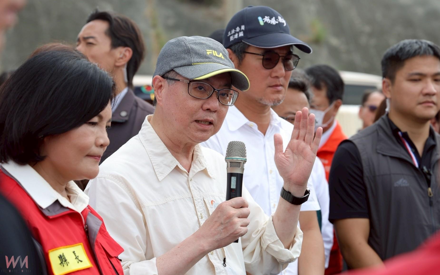卓榮泰勘災雲林水林 推六年千億治水計畫 - https://www.watchmedia01.com