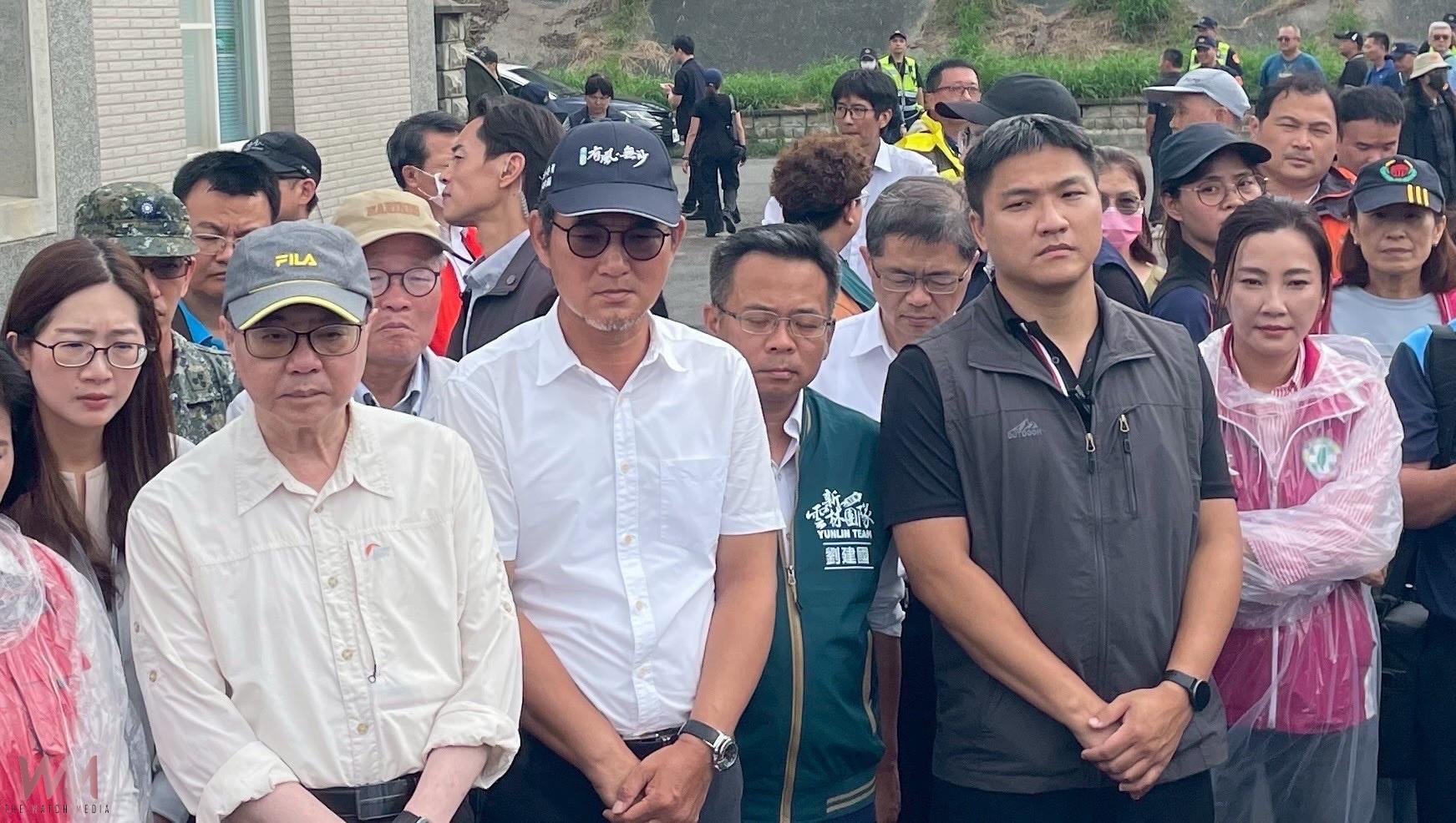 卓榮泰勘災雲林水林 推六年千億治水計畫 - https://www.watchmedia01.com