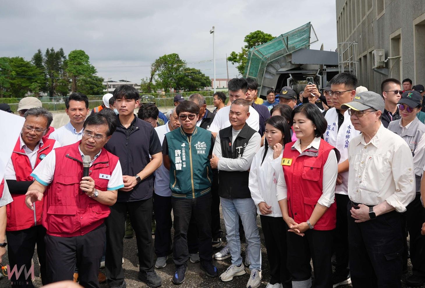 雲林水患重創 卓榮泰深入災區 張縣長籲中央加速治水支持 - https://www.watchmedia01.com