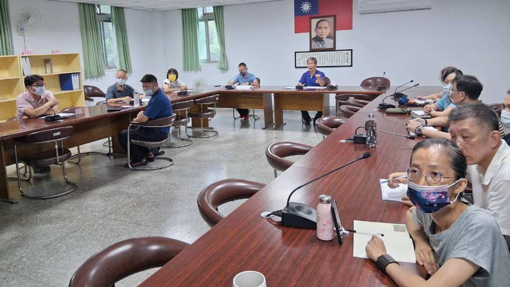 ▲彰化榮家舉行雷擊緊急應變演練,強化機房及洗衣設備防護能力。(彰化榮家提供)