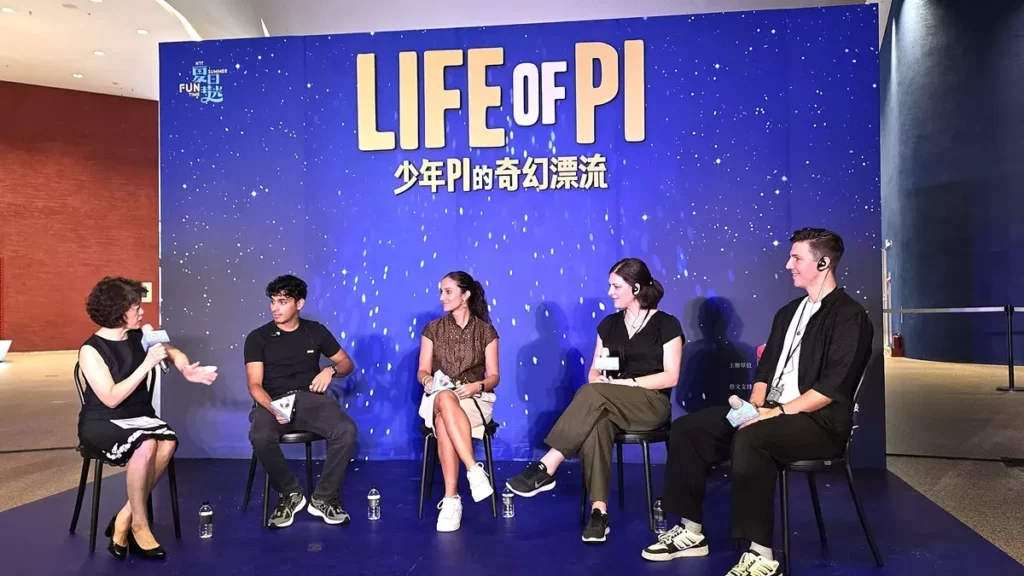 歌劇院舉辦演前記者會,藝術對談畫面。(圖/陳惠玲攝影)