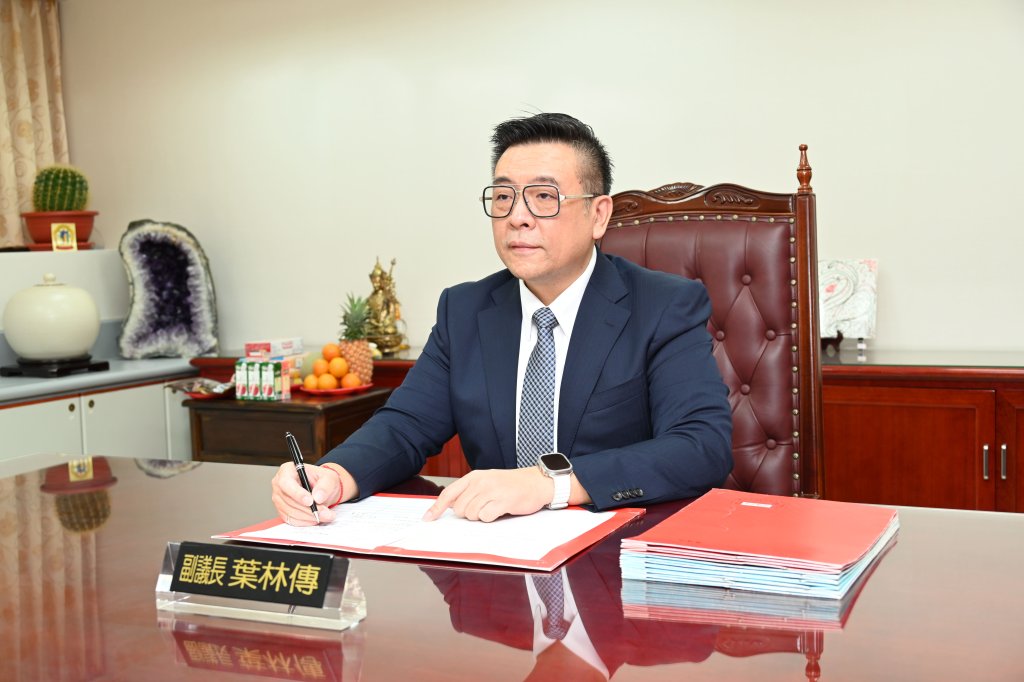 北市副議長葉林傳因父喪治喪中-今檢調突搜索辦公室