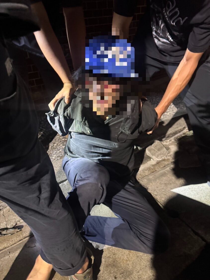 新莊箱屍案29歲陳男涉有重嫌遭警方拘提到案。(記者徐煜勝翻攝)