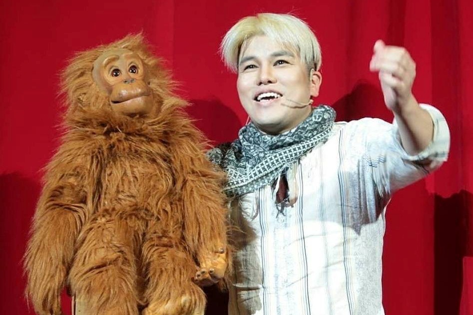 榮獲「台灣腹語冠軍」殊榮，小魔張孝行要實現「讓全世界都能快樂」的夢想。(圖/小魔張孝行 提供)