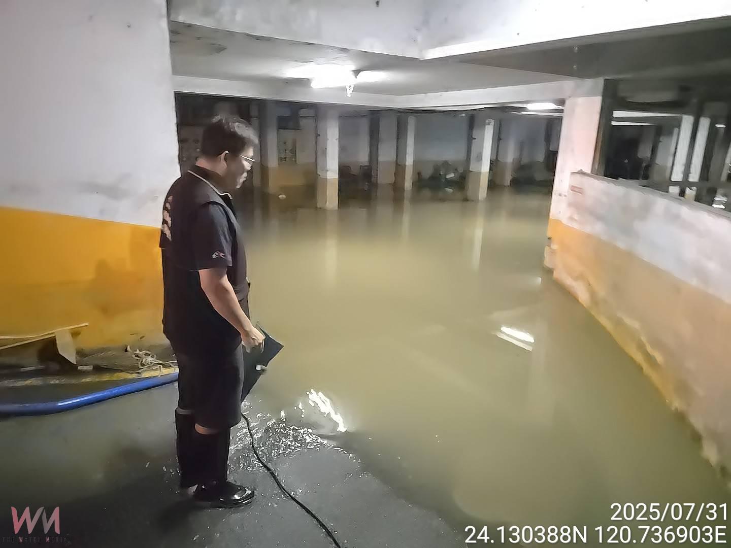 社區大樓地下室積水 太平區里長機警通報移車 關鍵時刻基層溫馨守護 - https://www.watchmedia01.com