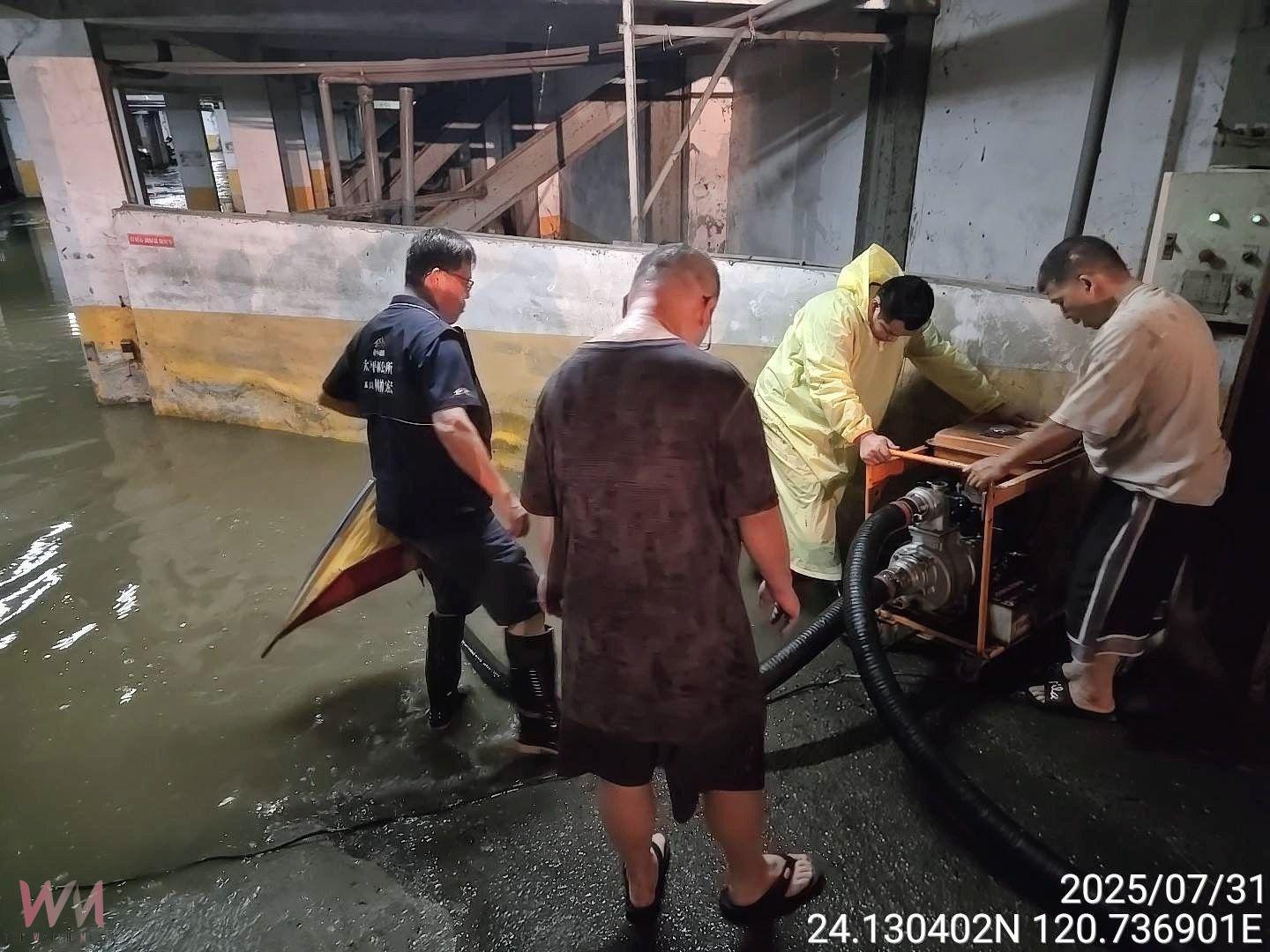 社區大樓地下室積水 太平區里長機警通報移車 關鍵時刻基層溫馨守護 - https://www.watchmedia01.com