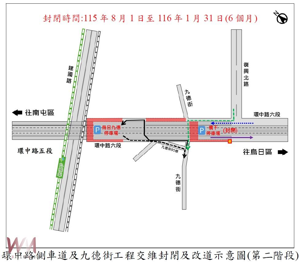 烏日九德區段徵收工程全面啟動 中市地政局:環中路六段三階段封閉拓寬作業 - https://www.watchmedia01.com