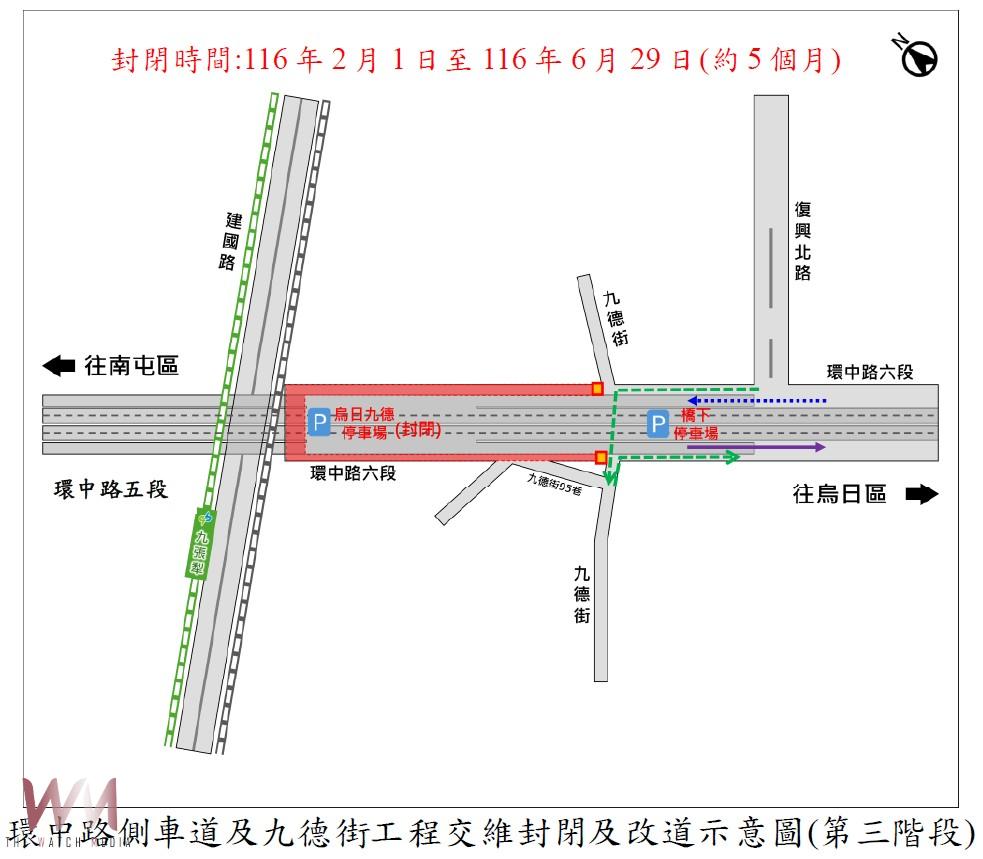 烏日九德區段徵收工程全面啟動 中市地政局:環中路六段三階段封閉拓寬作業 - https://www.watchmedia01.com