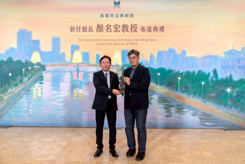 漾新聞｜接棒高美館！顏名宏上任拚打造港灣藝術國際節點