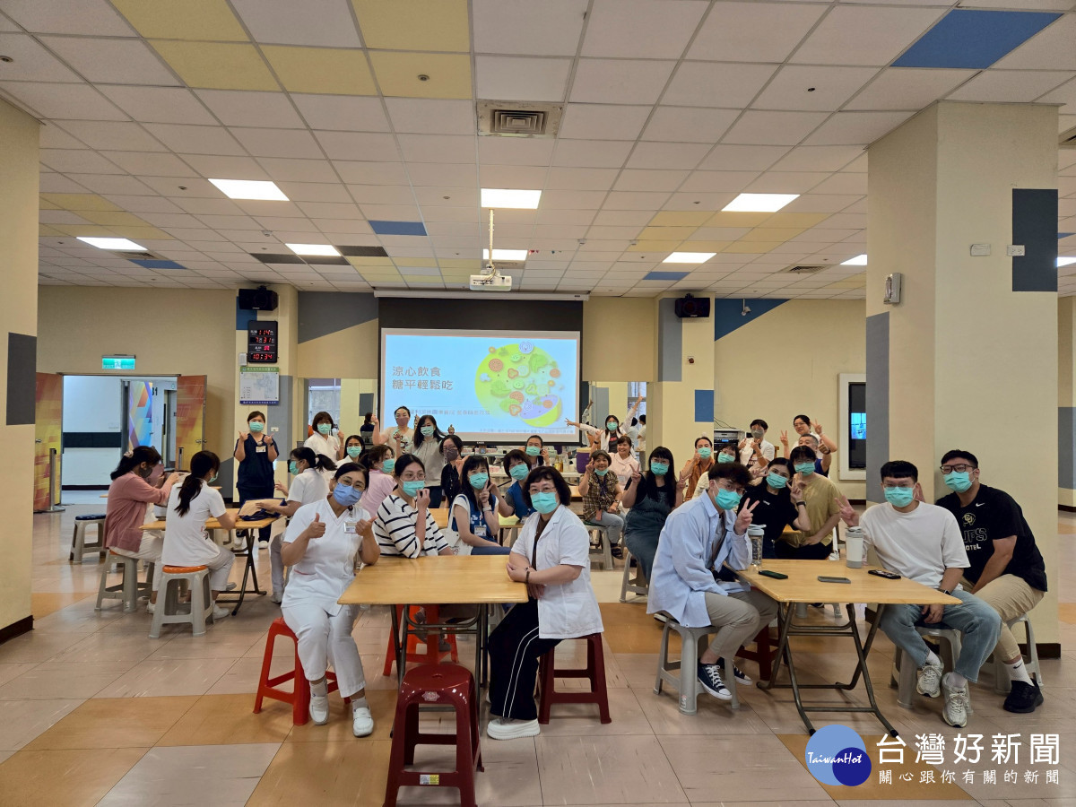 桃療員工熱情參與,現場互動熱烈(桃療提供)
