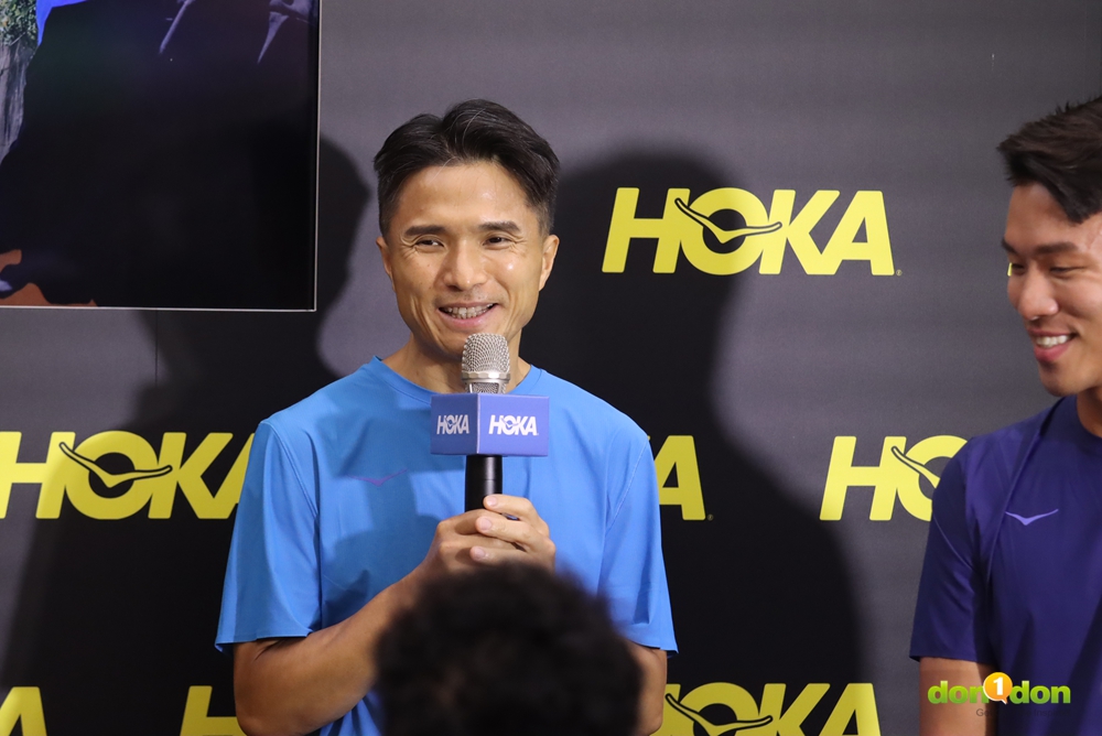 HOKA 品牌好友-視障鐵人李協興,預計今年出賽 IRONMAN 70.3 墾丁賽事