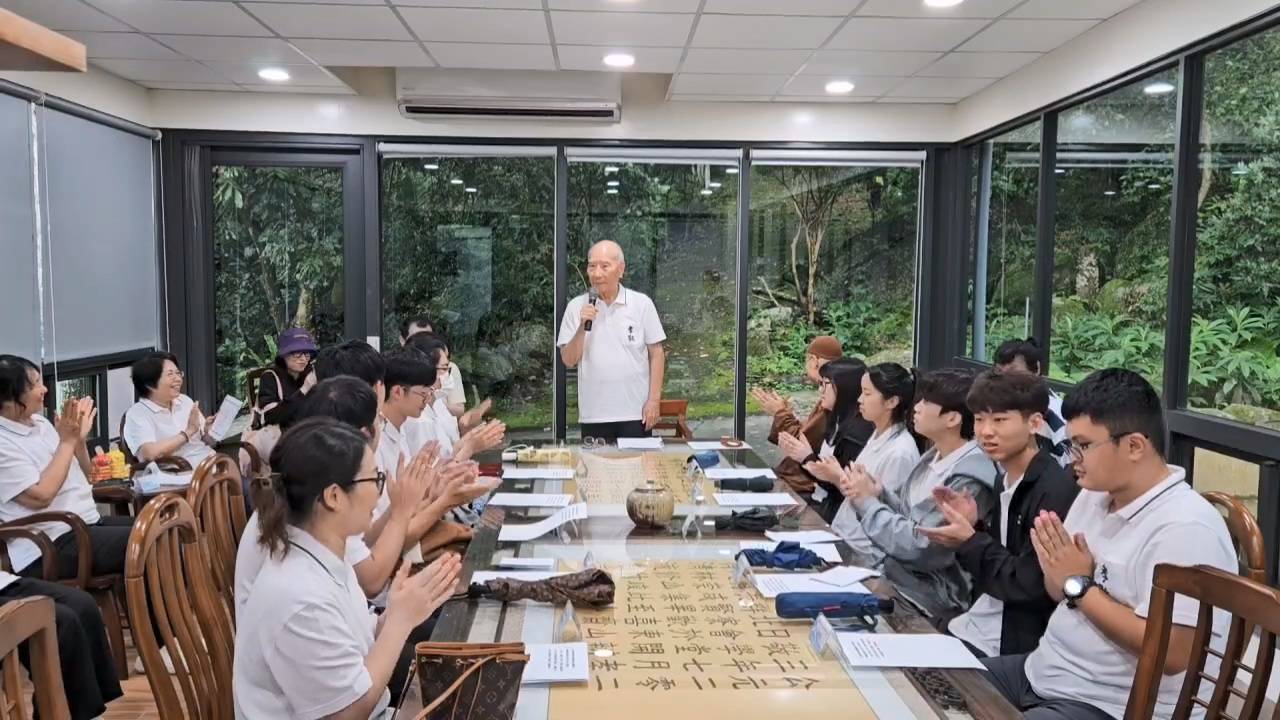 孝敬學堂儒釋道傳統文化札根教育班 學員深入寶山收穫滿滿結業