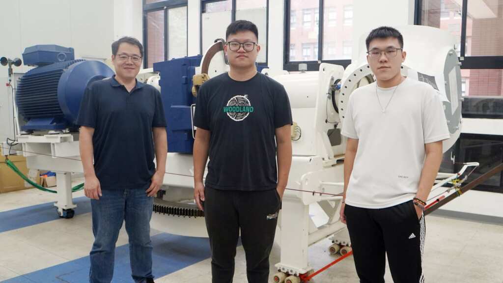 ▲大葉大學實作學習場域培育風電人才。(記者林明佑翻攝)