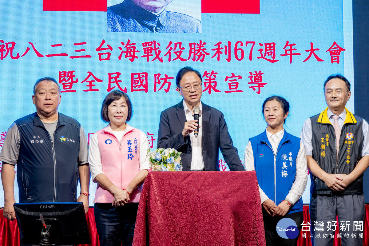 張市長致詞。