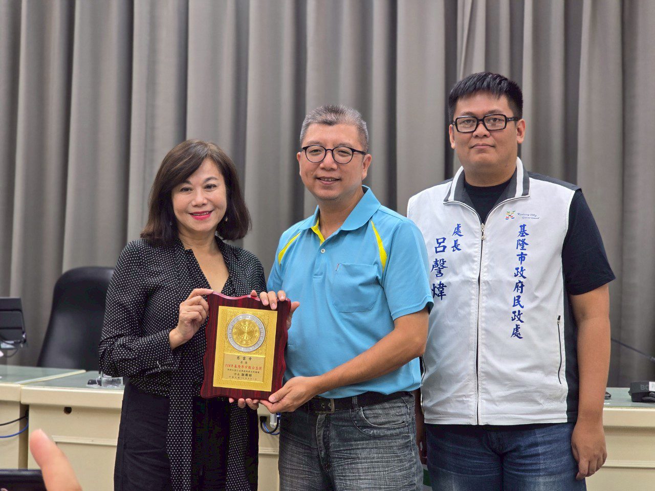 基隆表揚宗教公益團體 邱佩琳盼凝聚信仰力量打造有愛城市