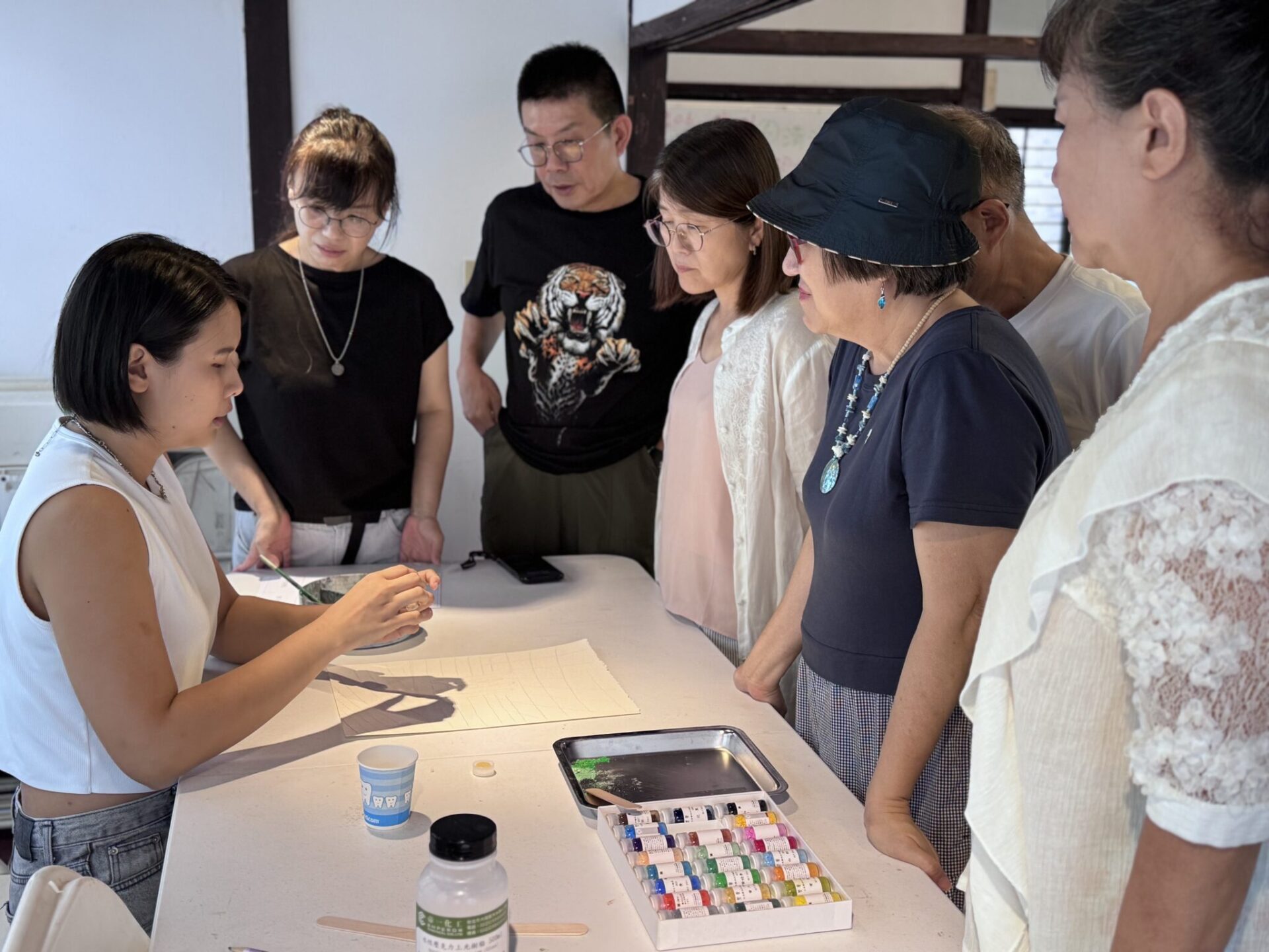 「如松講堂」溫佳寧分享水干藝術 帶來清新視覺體驗