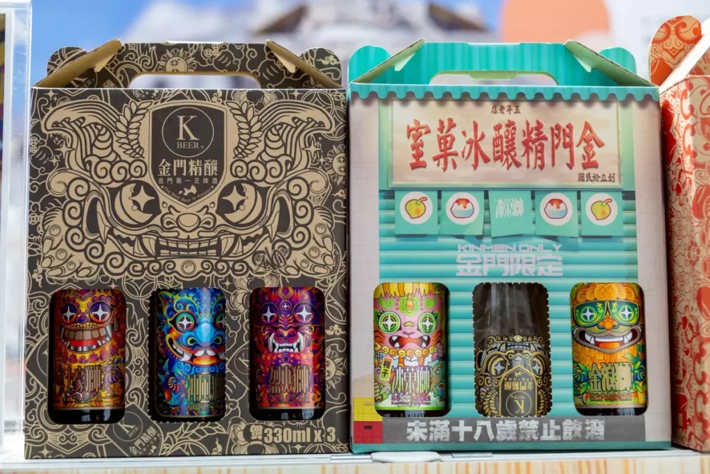 K BEER 金門精釀高粱風味啤酒。