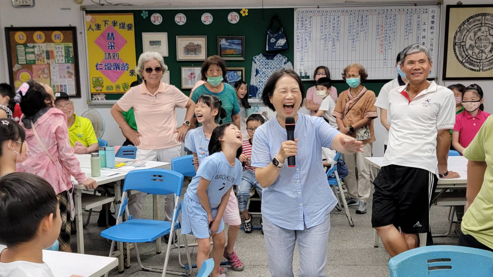 基隆仁愛樂齡中心祖孫夏令營促進世代共融 9 1279226