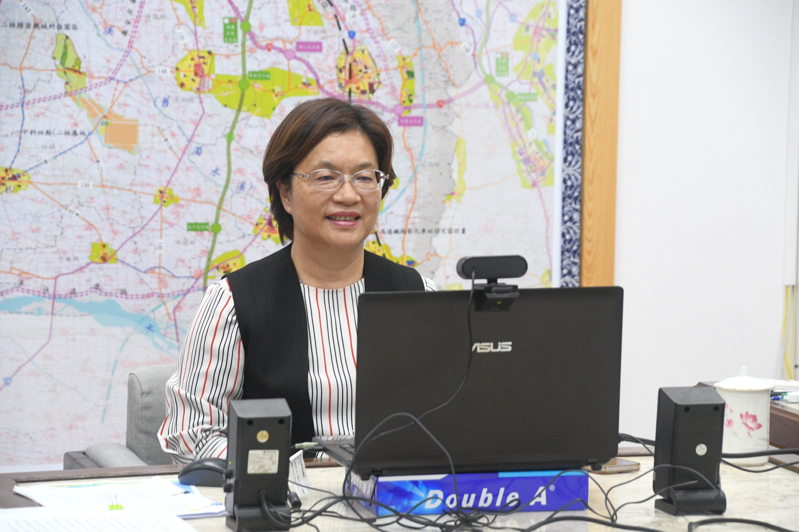 （有影片）／美對台課20%關稅　中台灣八縣市視訊會商　促中央補農業救產業