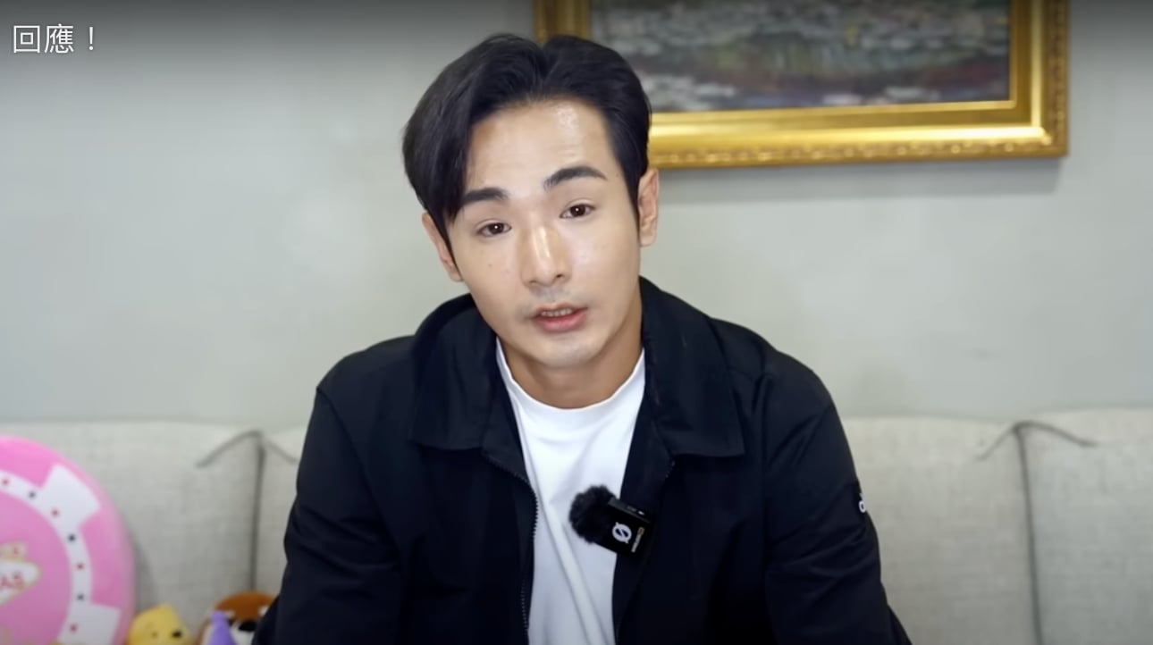 八炯今天回台,就立即拍片道歉,但他被爆想學納粹,民進黨、國民黨及德國在台協會已發聲譴責。翻攝八炯threads