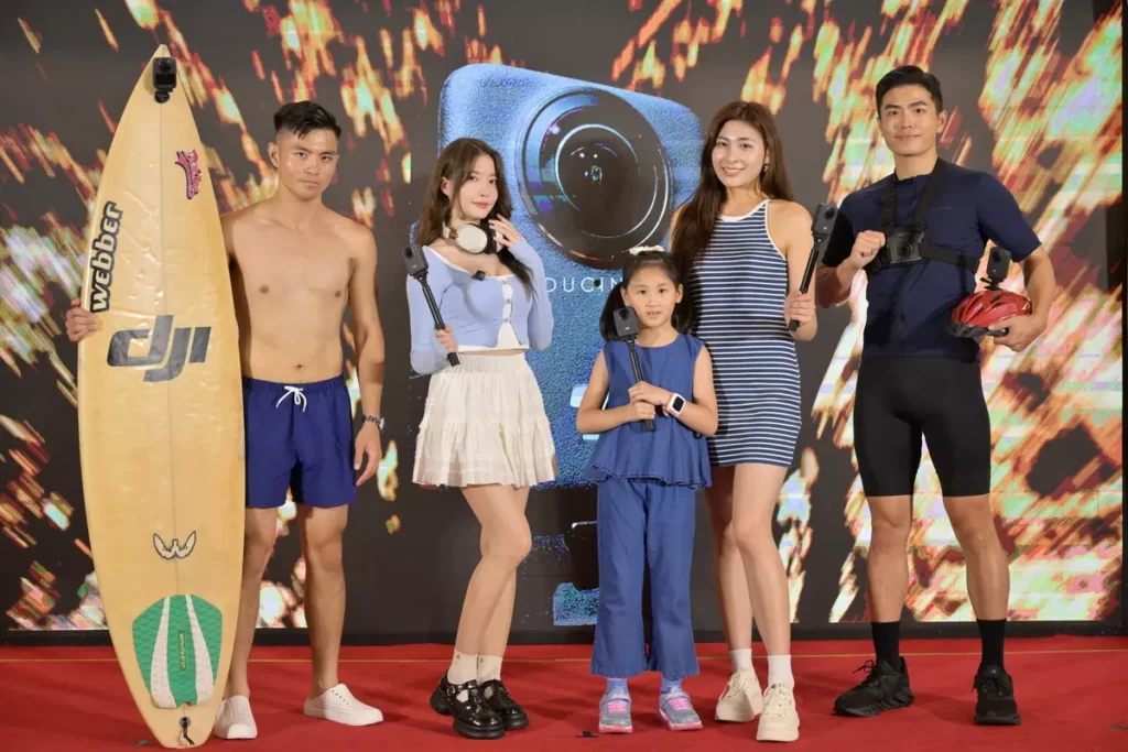 DJI Osmo 360 相容DJI Osmo Action系列配件 讓拍攝場景更多元