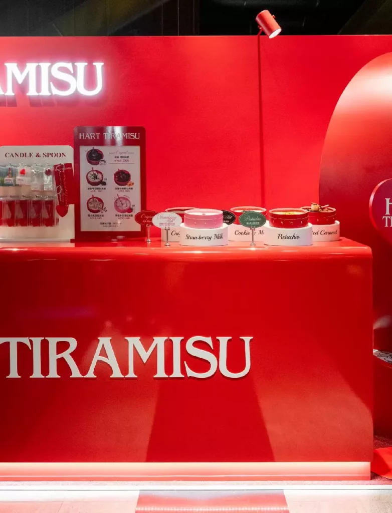 韓國最紅打卡系甜點「HART TIRAMISU」海外首站正式登台!