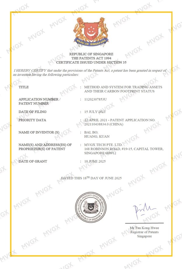 新加坡Alpha Ladder集團碳穩定幣框架專利 助力可持續公平跨境支付與外匯基礎設施建設發展