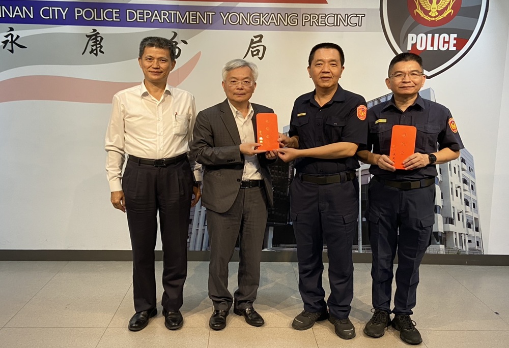 張榮興南下慰勞台南警力 肯定風災中堅守崗位與救援貢獻 232 248250804a02