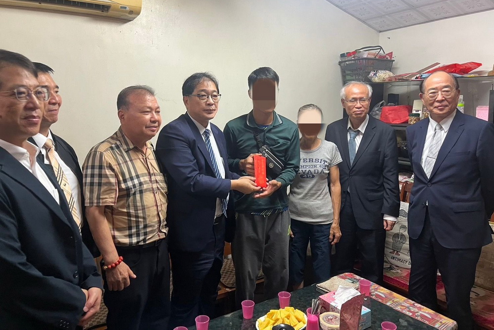 丹娜絲颱風重創嘉南地區　鄭銘謙南下關懷受災更生、馨生家庭 231