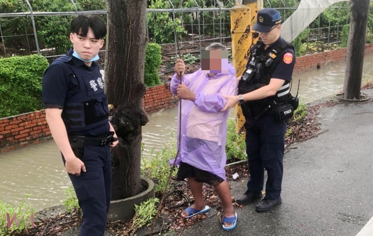 雨中長者路倒　北港暖警即時伸援守護安全