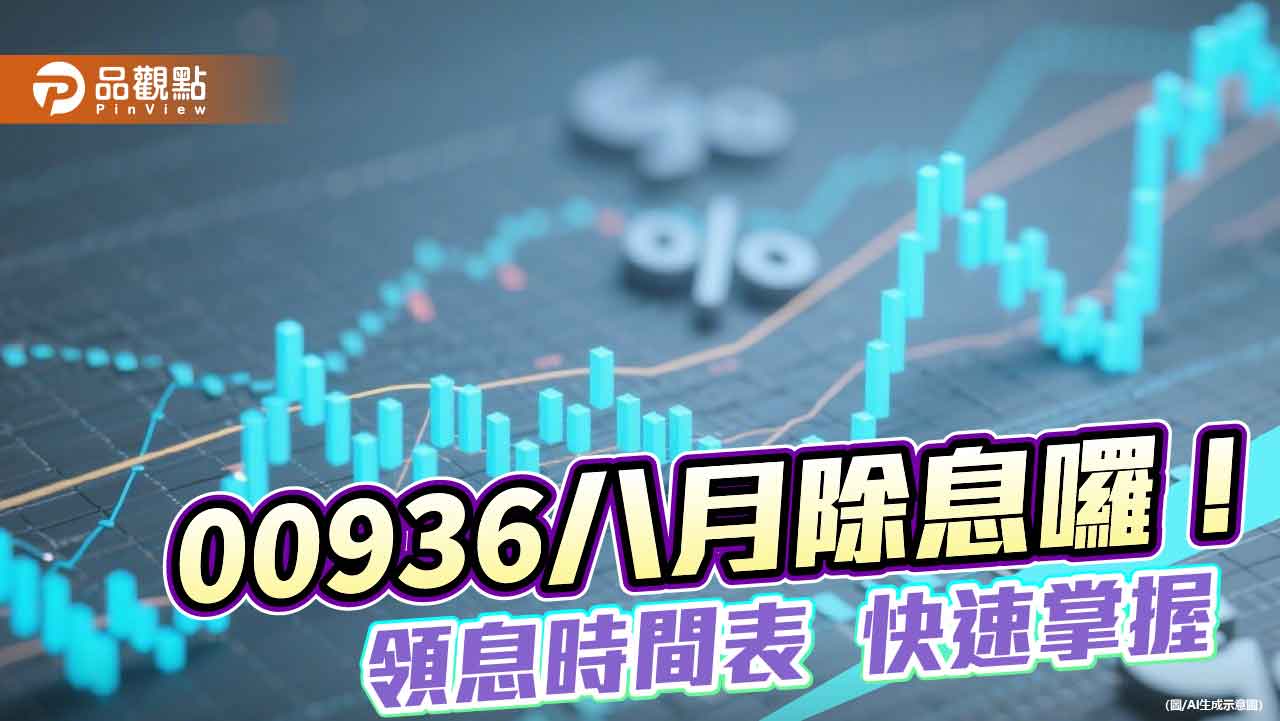 00936八月除息0.04元!今年1月以來新高 這天入帳