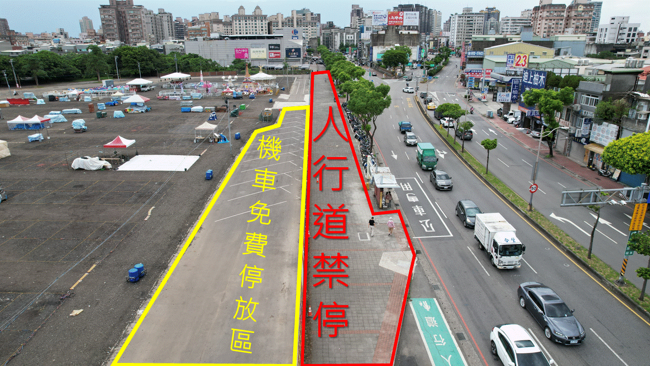 中壢仁海宮廟會爆停車亂象 警方一晚開300張罰單 S 16678918