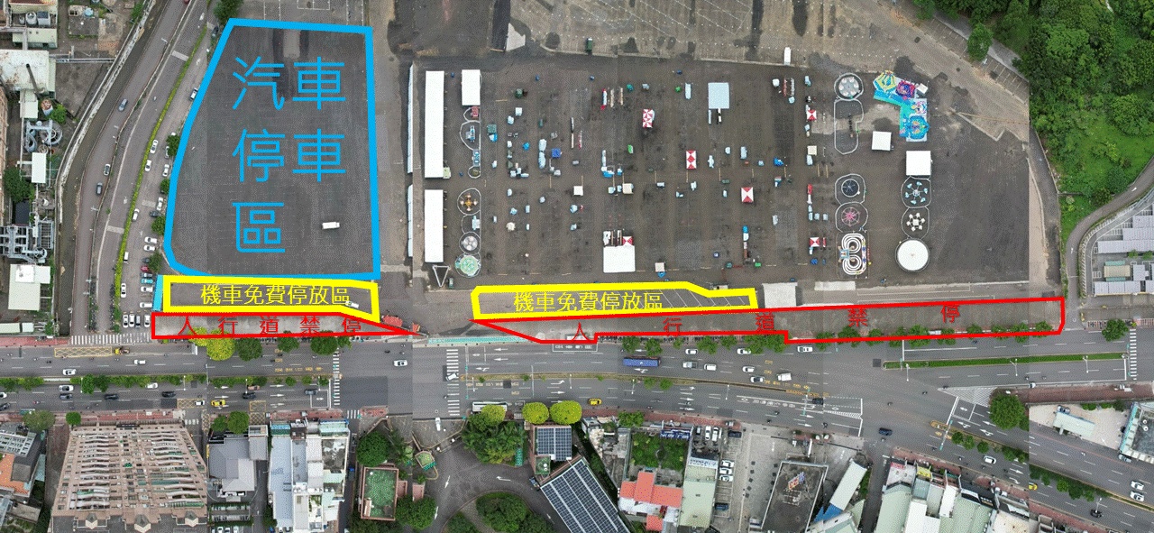 中壢仁海宮廟會爆停車亂象 警方一晚開300張罰單 S 16678919