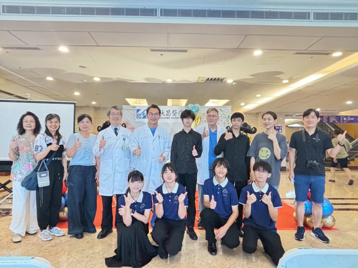 ▲「肺」常重要!義大大昌醫院父親節音樂與健康同慶。