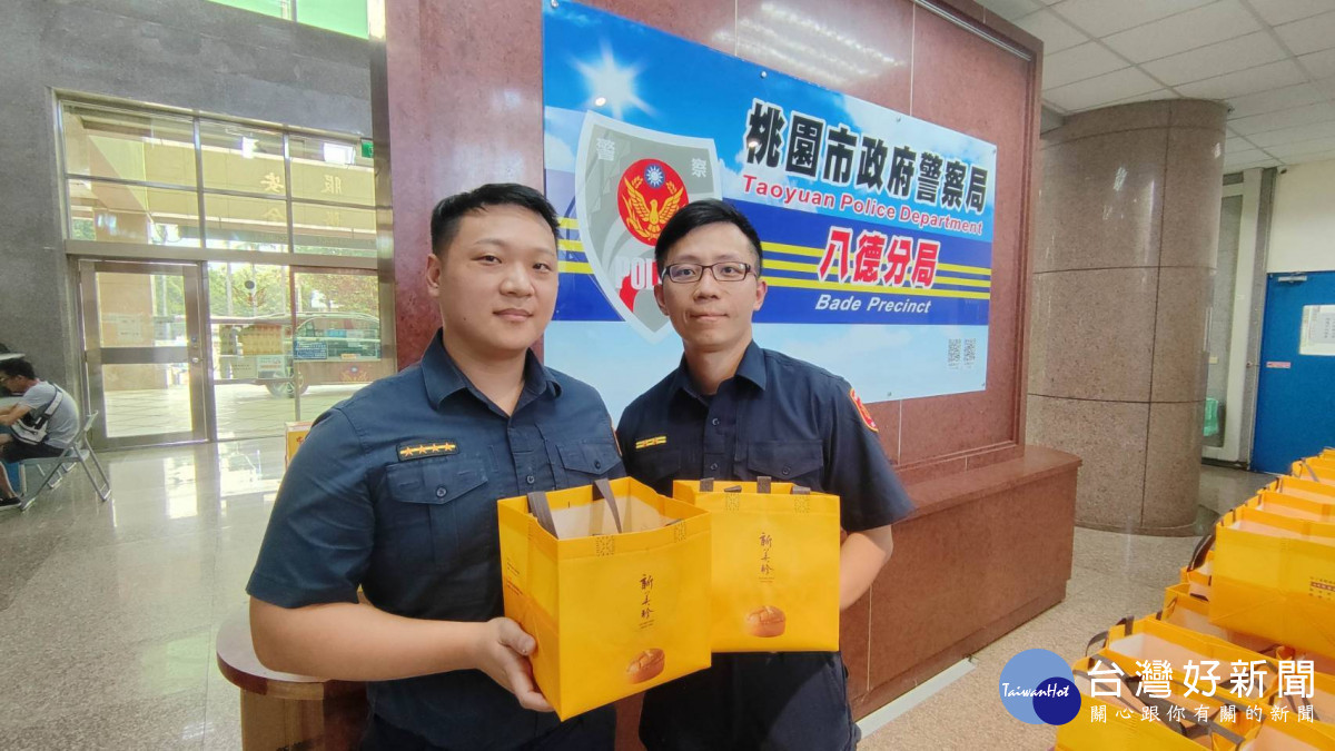 八德警分局舉辦父親節慶祝會,感謝同仁們在工作崗位上的努力與奉獻。