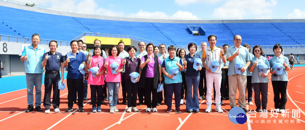 彰化縣縣民運動大會開幕 ，2,298位運動選手同場競技。圖／記者鄧富珍翻攝