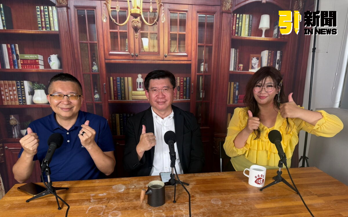 圖/公督盟執行長張宏林強調,民主制度並非天上掉下來,而是靠人民持續努力與守護。(艾瑞克IN新聞提供)